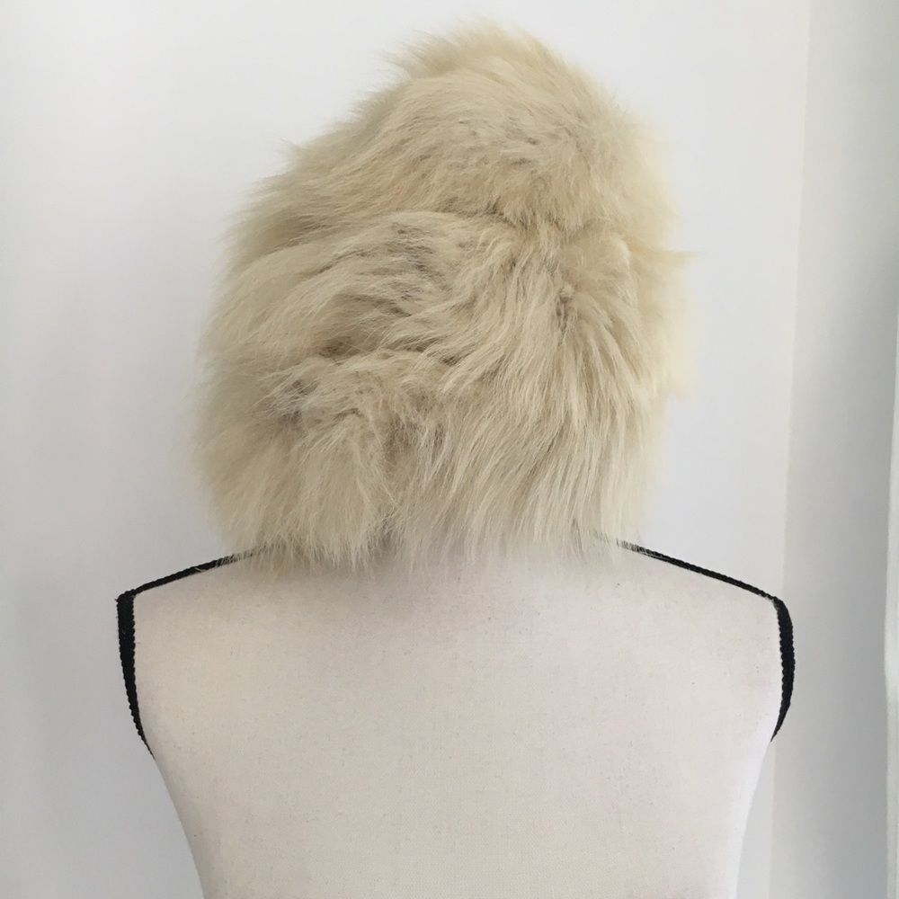 Vintage 1960s Mr. Martin Tapestry Faux Fur Hat Union Made USA